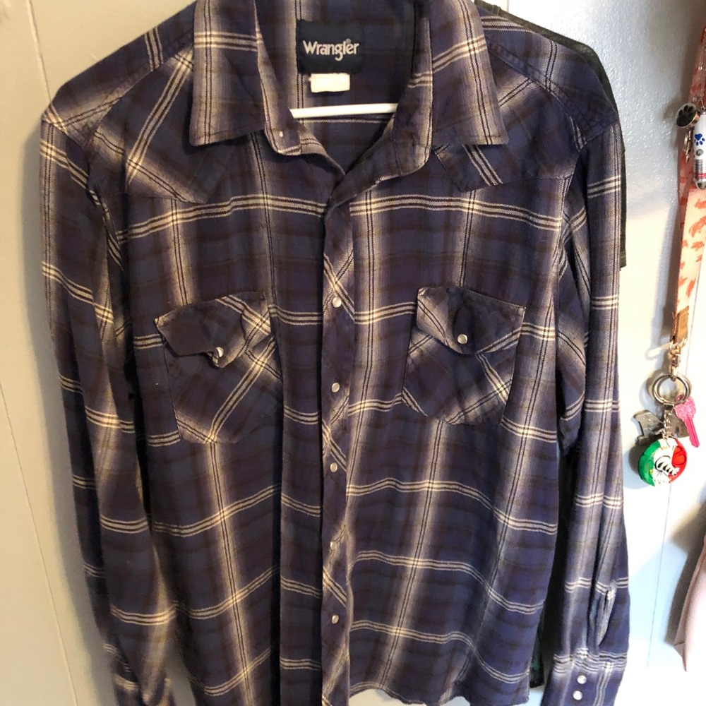 wrangler flannel